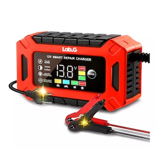 Foto 1 | Cargador Rápido Lab.g Para Inteligente Batería De Coche 12v 6a Rojo/negro