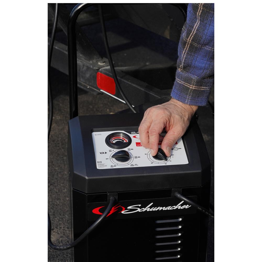 Foto 4 pulgar | Cargador / Arrancador 250/50/25/10 Amp Manual Schumacher
