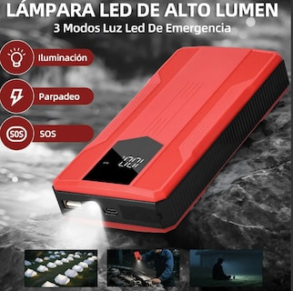 Foto 3 | Xtellar 6000a - Arrancador De Batería Y Cargador Portátil Multiuso