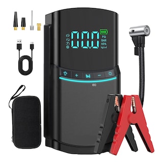 Foto 1 | Arrancador De Batería De Auto Portátil De 8500a 28800mah Eo Safe Imports Esi-20884 Negro