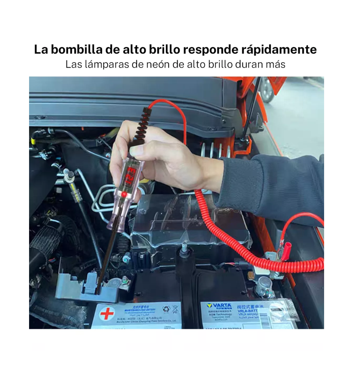 Foto 6 pulgar | Probador de Batería Belug Automotriz