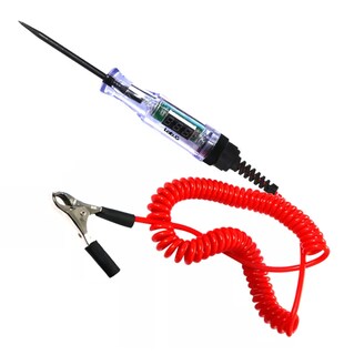 Foto 4 | Probador De Corriente Automotriz Bolígrafo 6v-12v-24v Negro Con Rojo