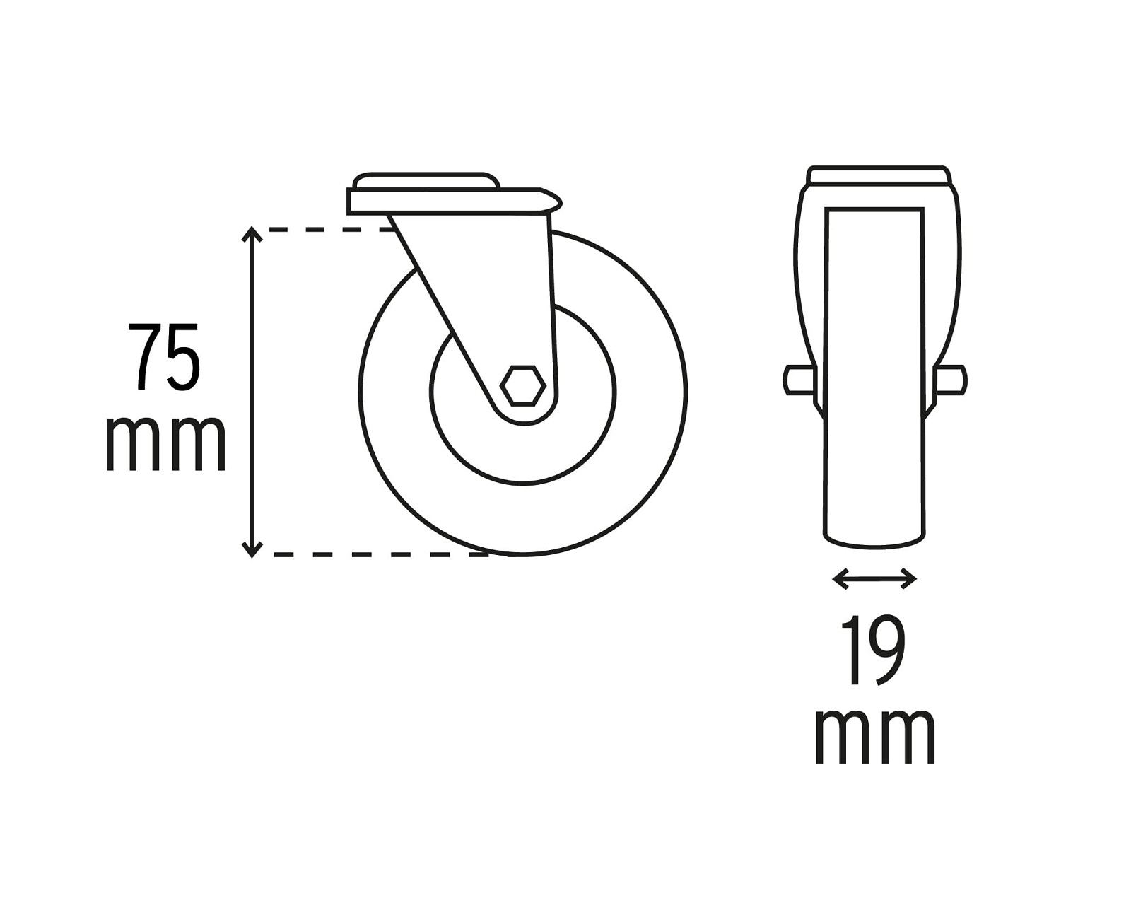 Foto 3 pulgar | Cama Plástica para Mecánico Truper Cata-40p de 40”