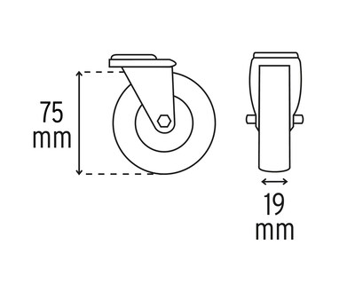 Foto 2 | Cama Plástica para Mecánico Truper Cata-40p de 40”