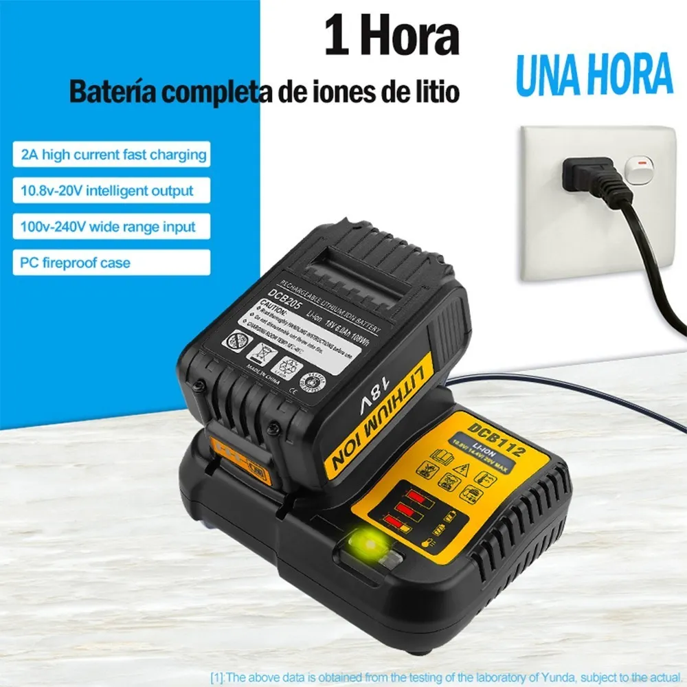 Foto 4 pulgar | Cargador de Batería Malubero 10.8v/14.4v/20v