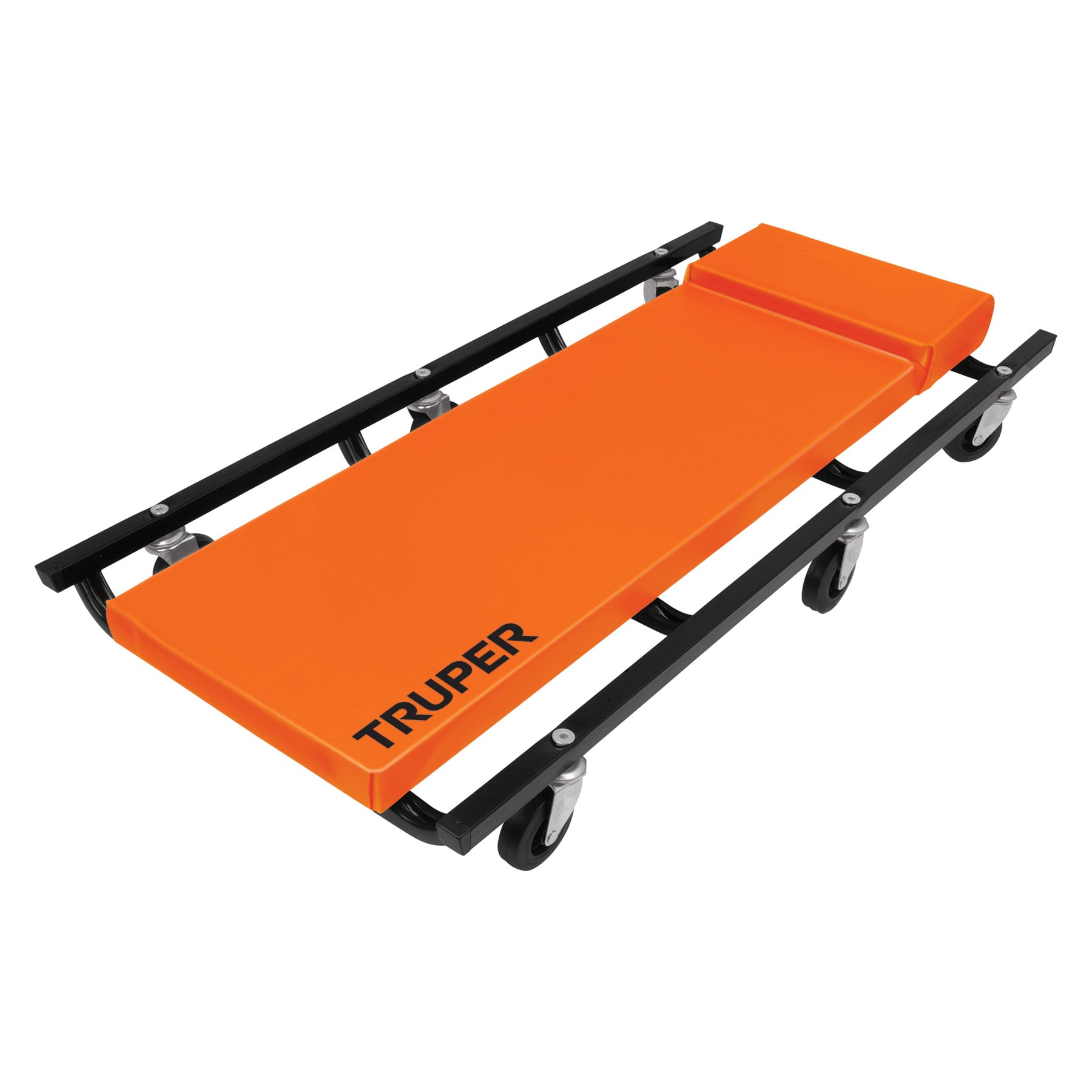 Cama para Mecánico Truper CATA-36 color Naranja