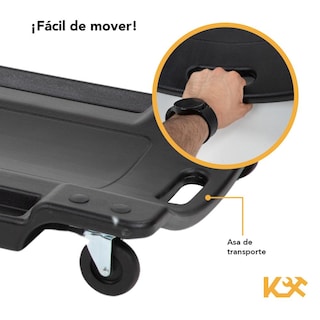 Foto 5 | Cama para Mecánico Deslizante de Plástico Kingsman 40 Pulgadas 120 Kg