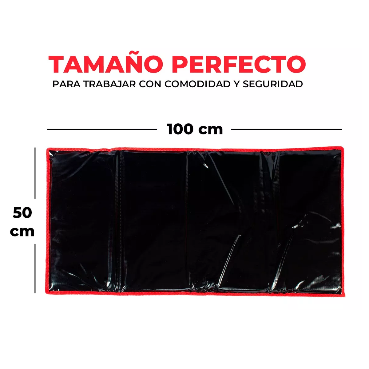 Foto 4 pulgar | Cama De Mecanico Plegable, Flexible Y Ligera. Facil Guardado Eo Safe Imports Esi-13653 Negro