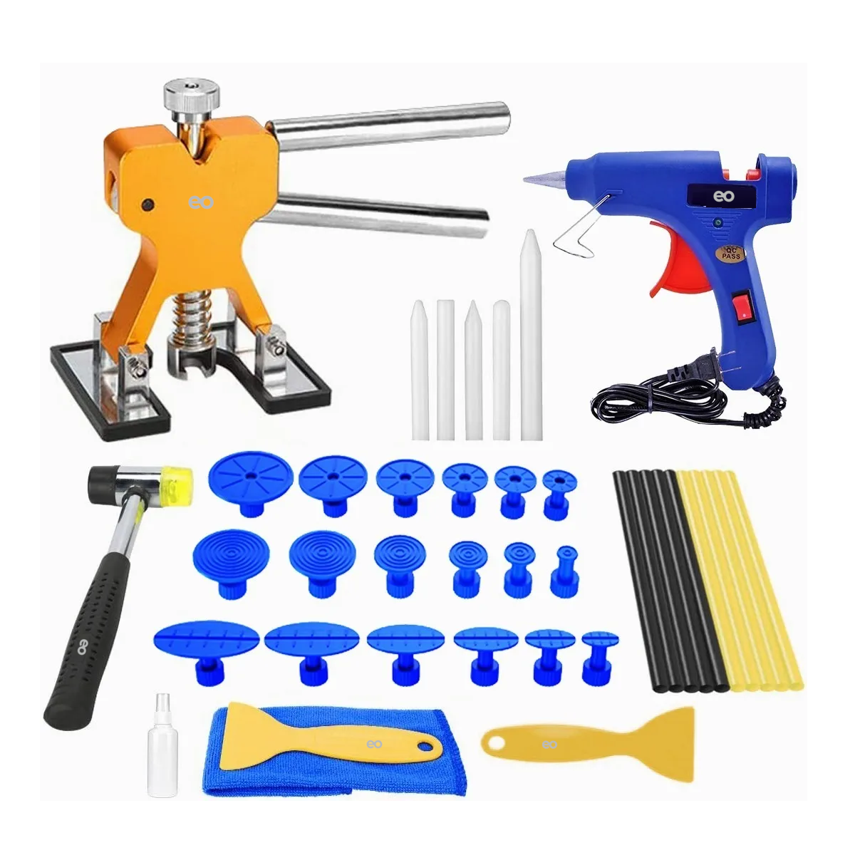 Foto 2 pulgar | Kit Saca Golpes De Auto Ventosa Abolladuras Profesional 39pcs Eo Safe Imports Esi-3117-1 Multicolor