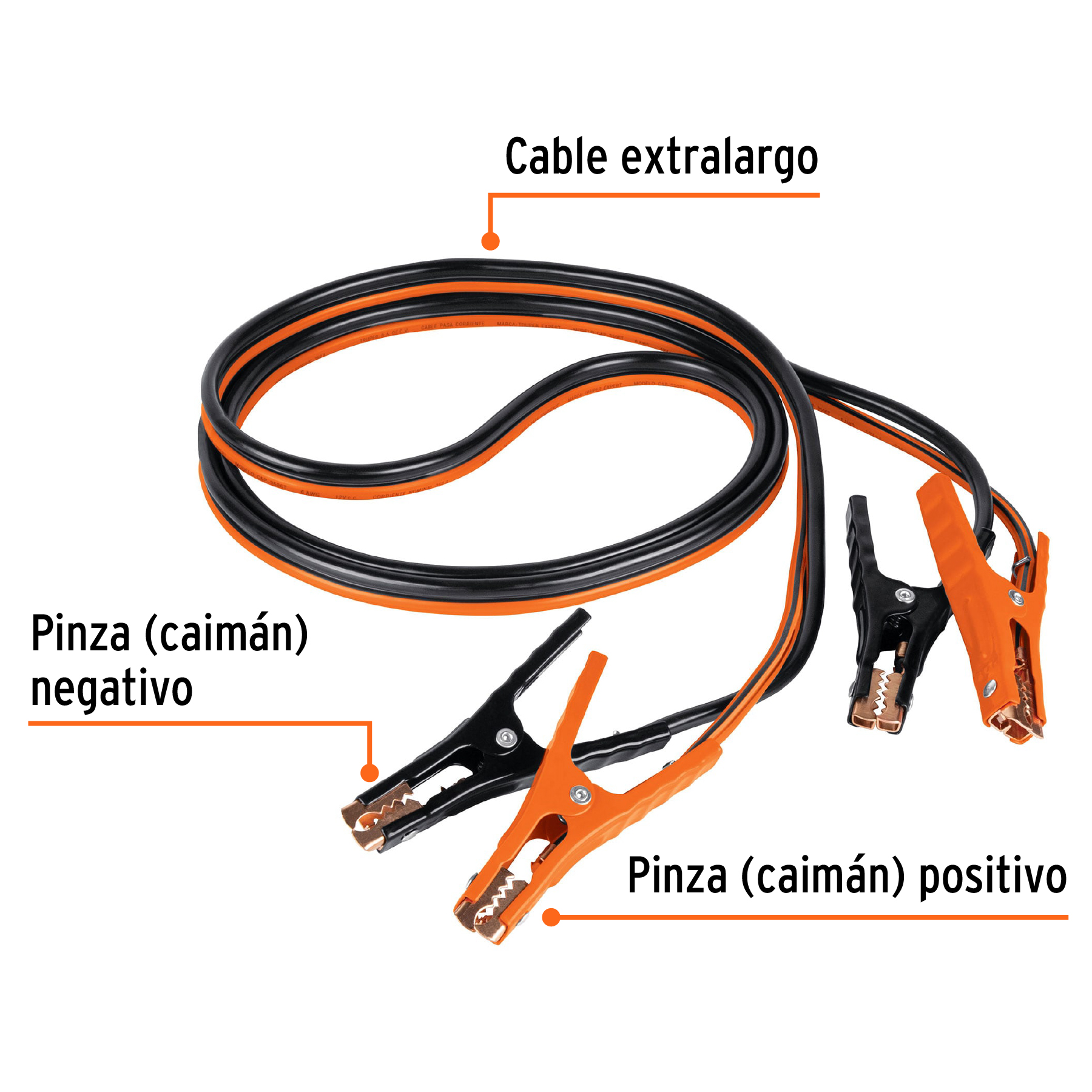 Foto 3 pulgar | Cables Pasa Corriente 3.5 m 350 6 Awg Truper con Funda