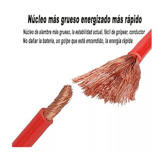 Foto 2 | Cables Pasa Corriente Belug Multicolor Calibre 4 AWG 2000A 3 m