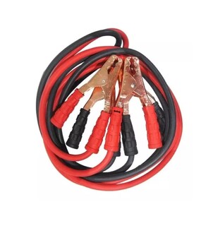 Foto 1 | Cables Pasacorriente Calibre 8 2.5mts Uso Rudo Funda Rojo/negro