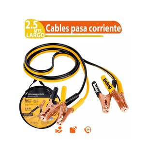 Foto 2 | Juego de Cables para Pasar Corriente Cal 10 Belug Amarillo