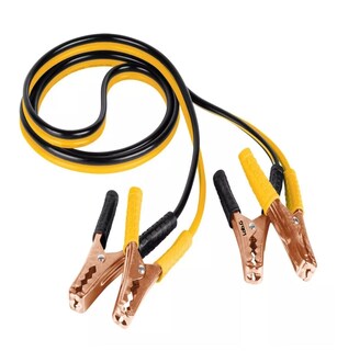 Foto 1 | Juego De Cables Para Pasar Corriente Cal 10 2.5 Mt 125 Amp Amarillo/negro