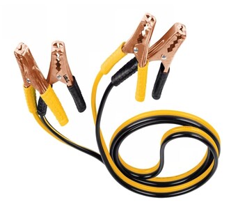 Foto 3 | Juego De Cables Para Pasar Corriente Cal 10 2.5 Mt 125 Amp Amarillo/negro