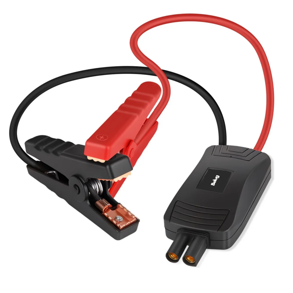 Foto 6 pulgar | Cable De Arranque De Puente De Automóvil Belug  Negro Rojo