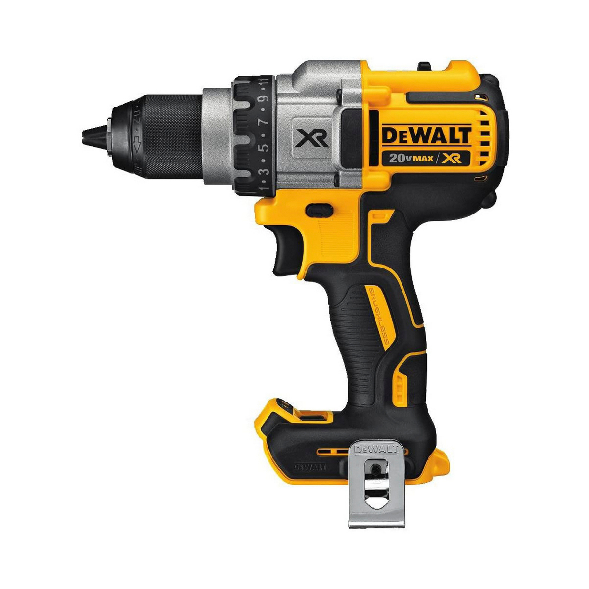 Foto 2 pulgar | Taladro Atornillador Dewalt Inalambrica 1/2” 20v 3vr 0-450/0-1300/0-2000 Rpm 820 Uwo 11posiciones Luz Led Sin Bat