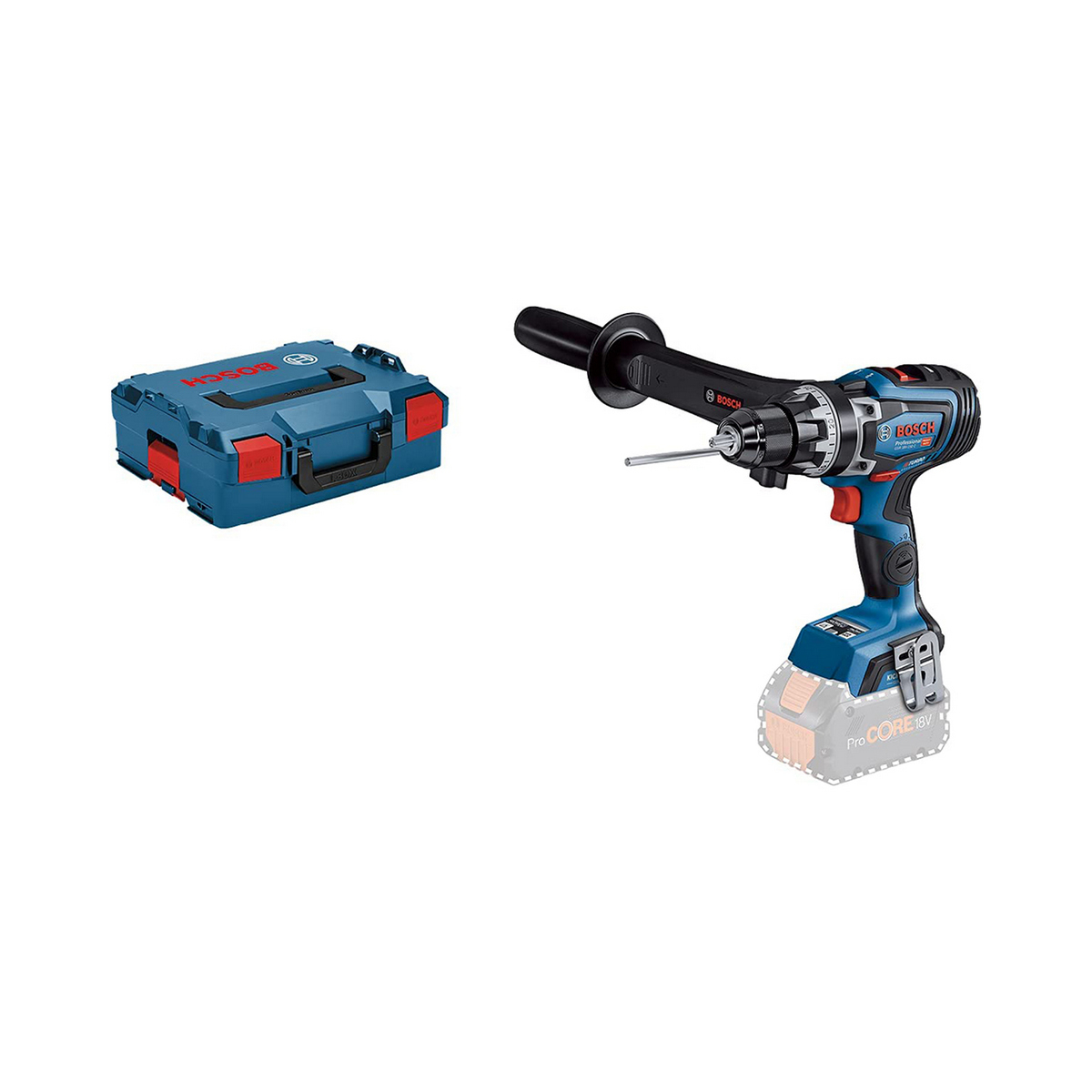 Foto 2 pulgar | Rotomartillo Inalambrico Bosch 1/2” 18v 2vr 0 – 550/0 – 2 200 Rpm Brushless Sin Bat (gsb 18v -150 C)