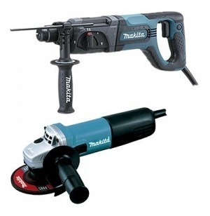 Foto 4 pulgar | Rotomartillo Makita Sds Plus 15/16” 780w + Min Esmeriladora Angular 4-1/2” 840w 1000 Rpm