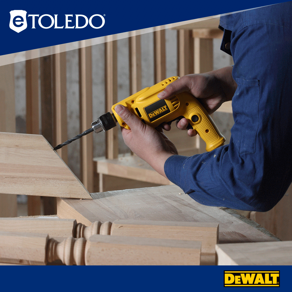 Foto 4 pulgar | Taladro Dewalt 3/8” 600w Vvr 0-2800 Rpm