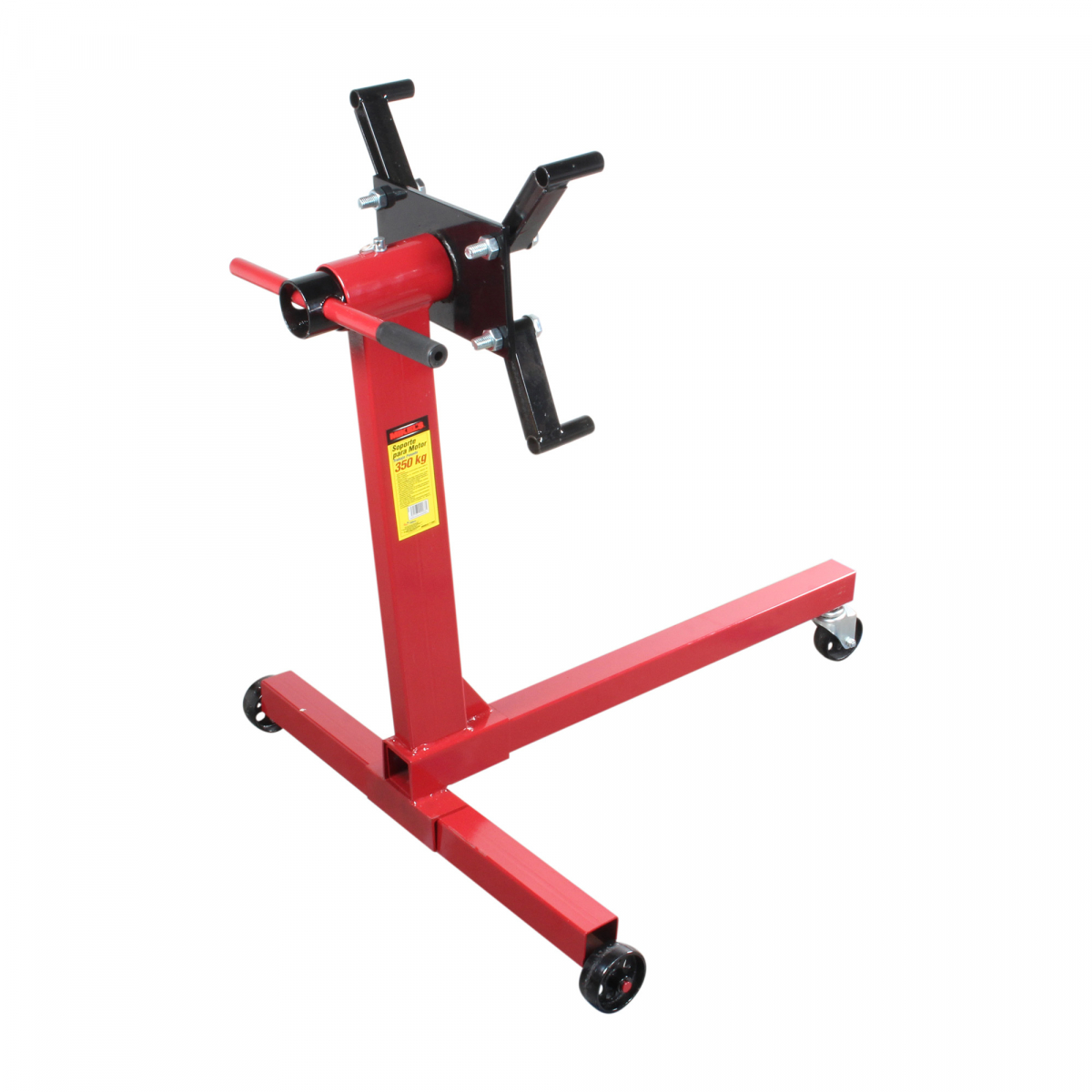 Soporte para Motor Mikel’s  T-1083 color Rojo (350 Kg)