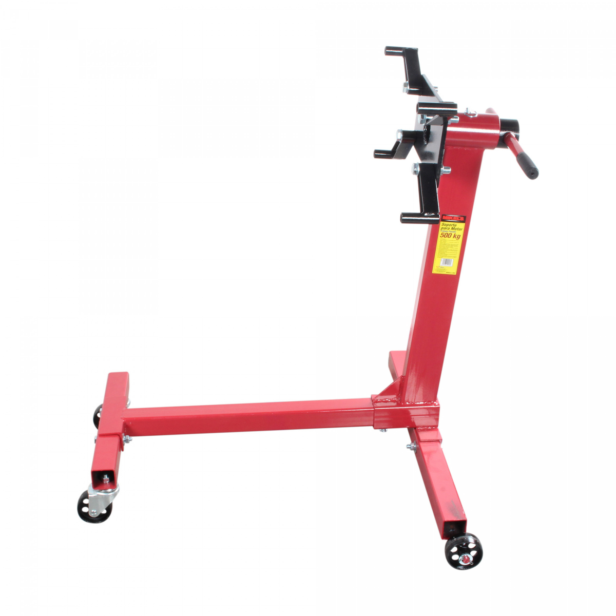 Soporte para Motor Mikel’s T-1084 color Rojo (500 Kg)