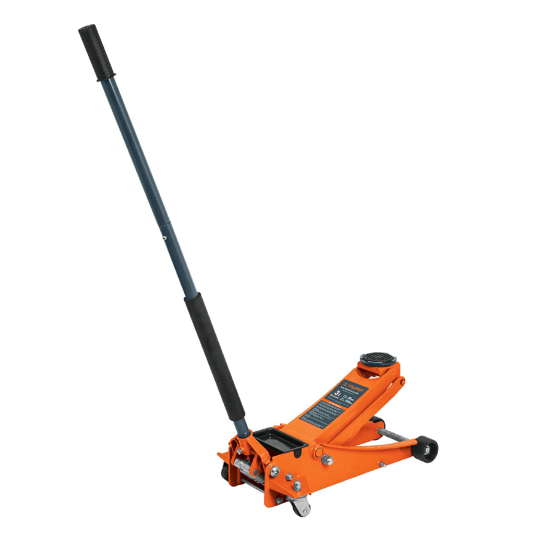 Gato Hidráulico Truper GAPRO-3PB color Naranja Profesional de Patín 3 TON Elevación Rápida