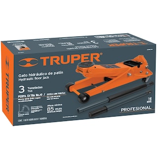 Foto 2 | Gato Hidráulico Truper GAPRO-3PB color Naranja Profesional de Patín 3 TON Elevación Rápida