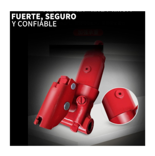 Foto 4 | Gato Hidráulico de Patín 2 Toneladas Acero Inoxidable Rojo