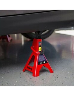 Foto 4 | 2 Piezas Torres para Auto Torre Automotrices de 3 Toneladas Rojo