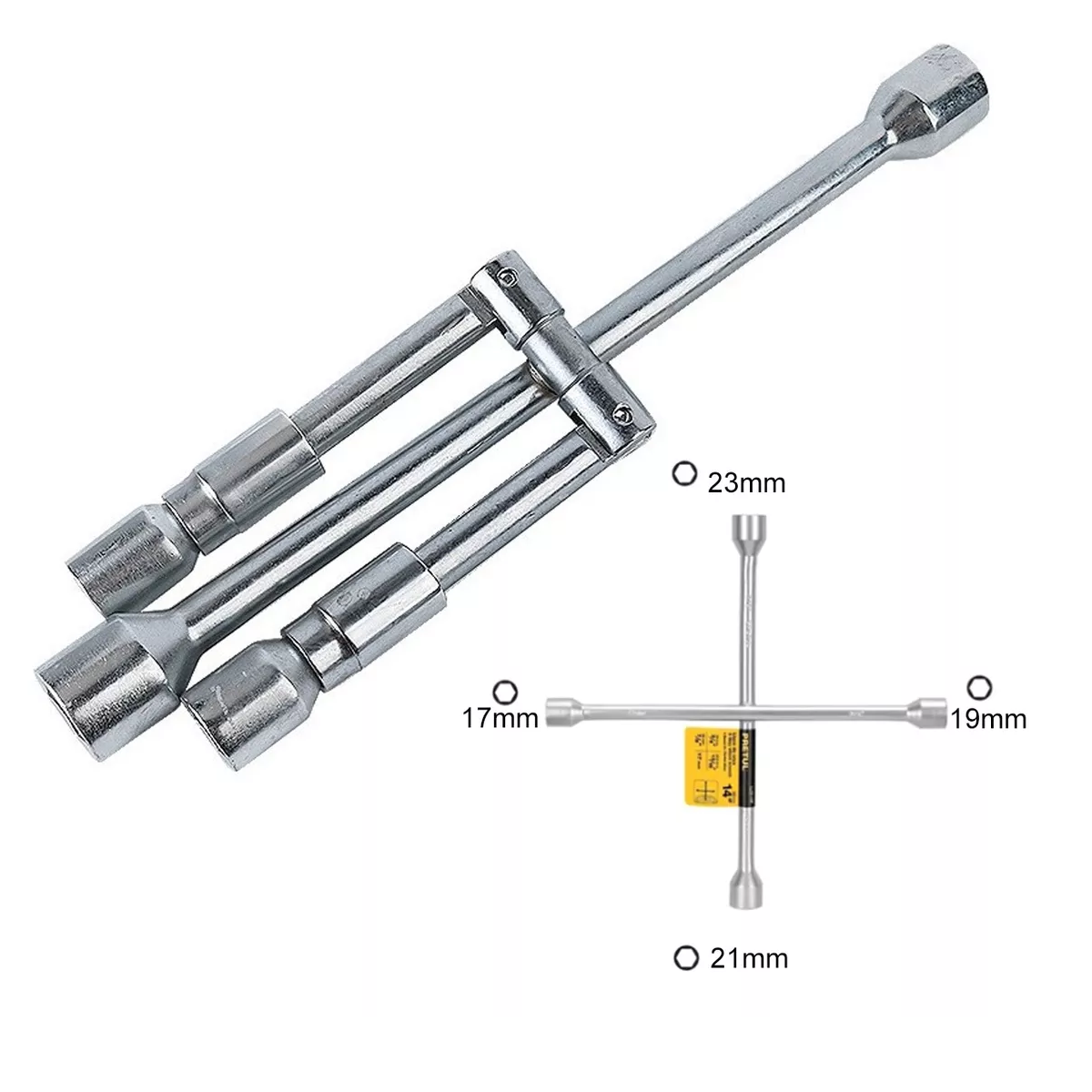 Foto 4 pulgar | Llave Hidráulica De 5 Toneladas+ Llave Cruzada+cable Eo Safe Imports Esi-12260-1 Rojo