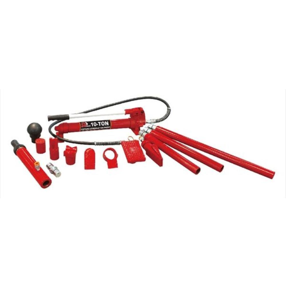 Foto 4 pulgar | Portopower Hidraulico 10 Toneladas Big Red