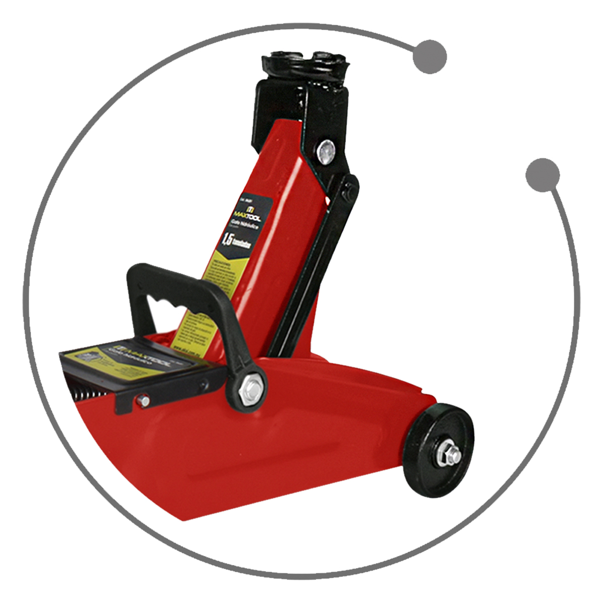 Foto 2 | Gato Hidraulico De Patin Maxtool 1.5 Toneladas