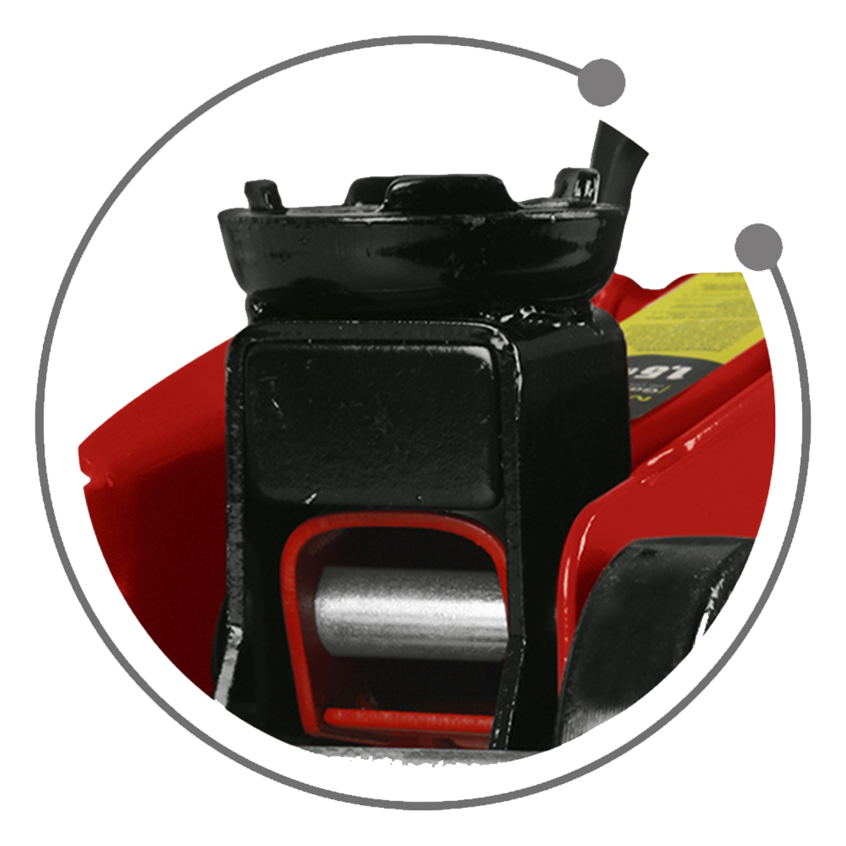 Foto 3 | Gato Hidraulico De Patin Maxtool 1.5 Toneladas