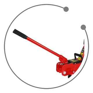Foto 4 | Gato Hidraulico De Patin Maxtool 1.5 Toneladas