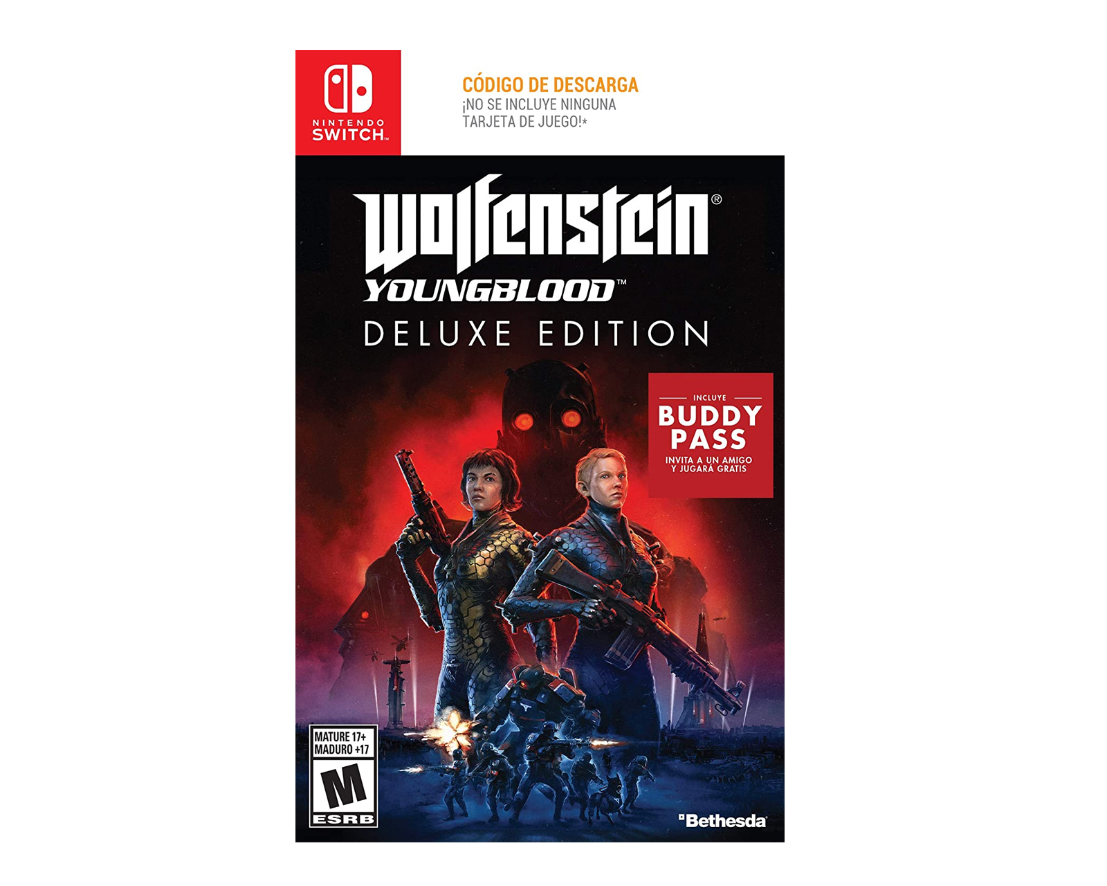 Foto 2 pulgar | Wolfenstein: Youngblood Deluxe Edition para Nintendo Switch