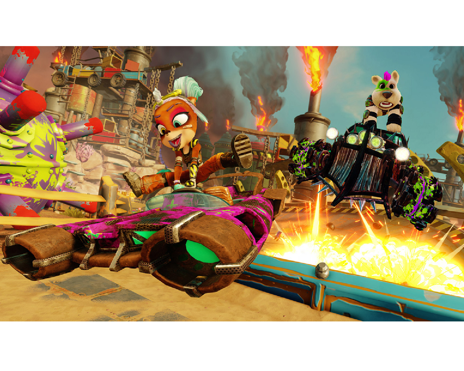 Foto 4 pulgar | Crash Team Racing Nitro Fueled para Nintendo Switch