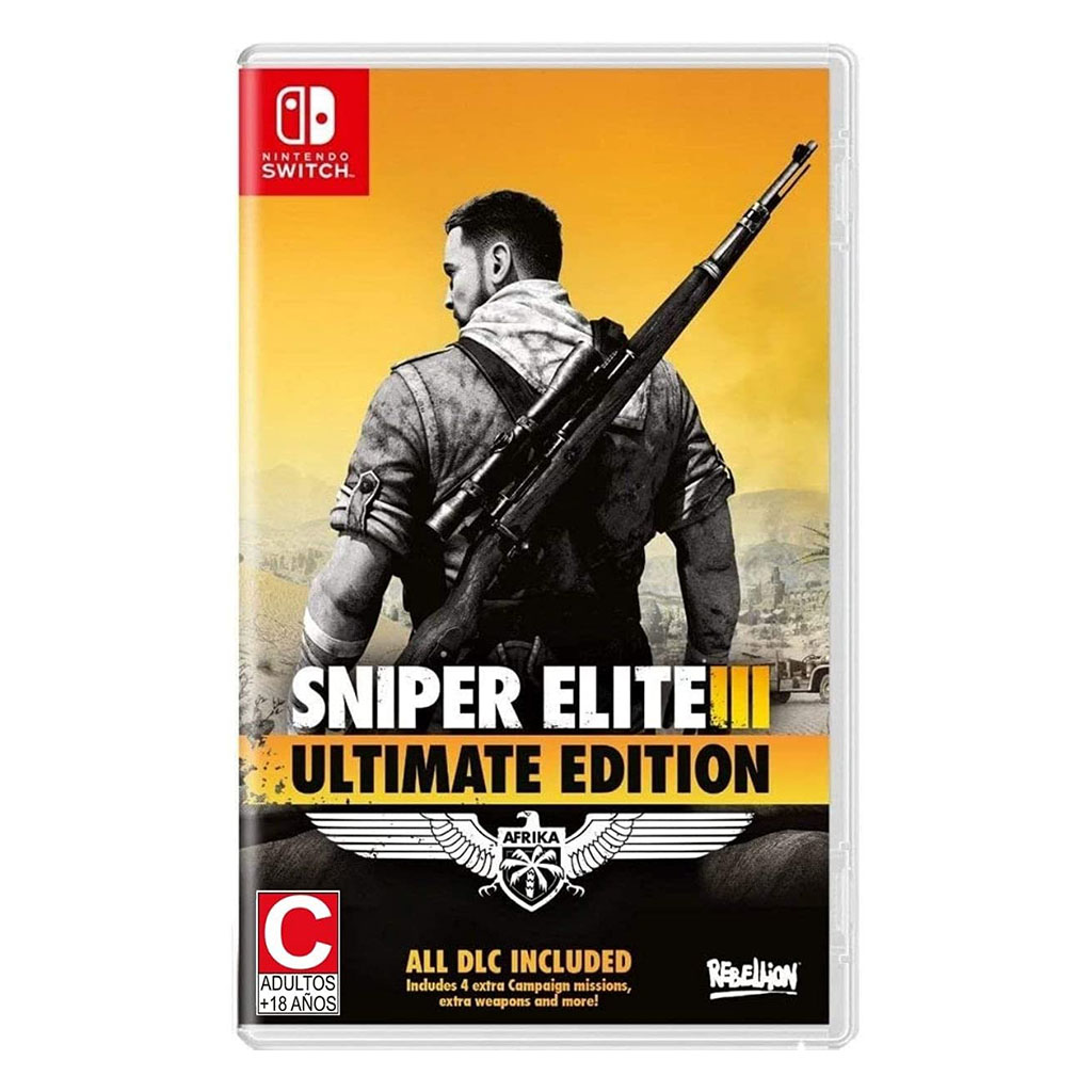 Foto 2 pulgar | Sniper Elite 3 Ultimate Edition W/all Dlc para Nintendo Switch