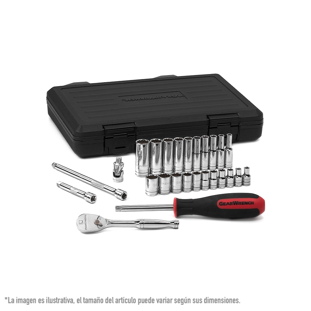 Autoclé Herramientas Mecánicas Sae 26 Pz. Gearwrench 80313 $1,399