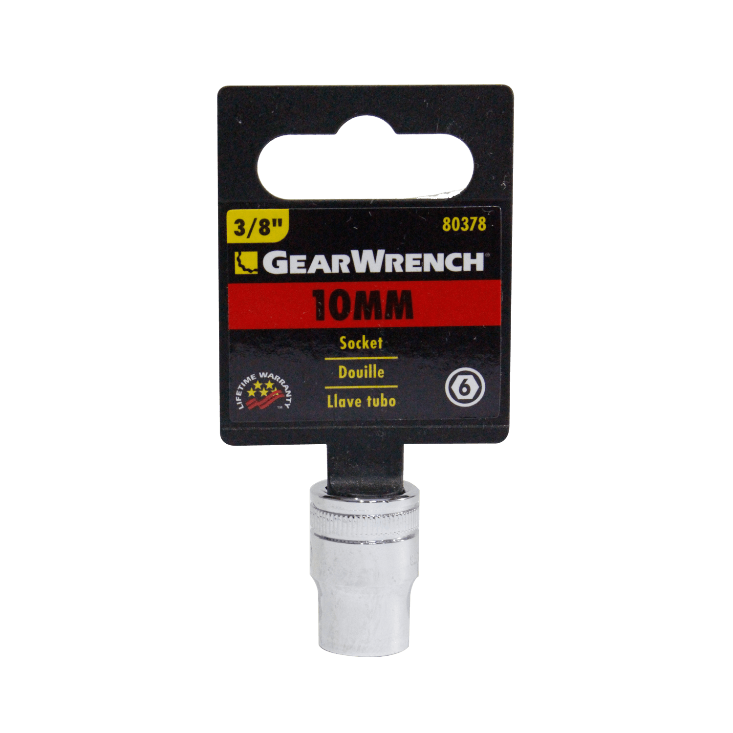 Foto 2 pulgar | Dadosmet.6pts3/8 Gearwrench 80378 10 Mm.