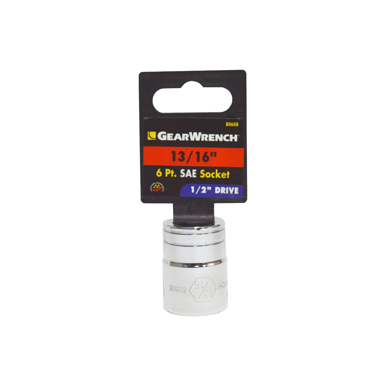 Dados 6 Pts.1/2 Gearwrench 80608 13/16