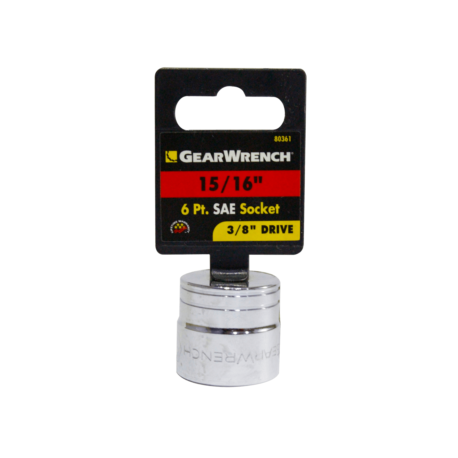 Dados 6 Pts.3/8 Gearwrench 80361 15/16