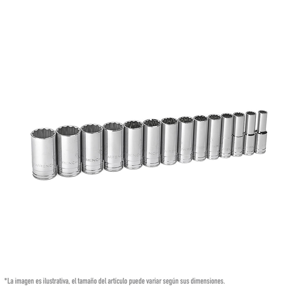 Foto 2 pulgar | Juego De Dados Sae/mm/hex/torx Gearwrench 80742