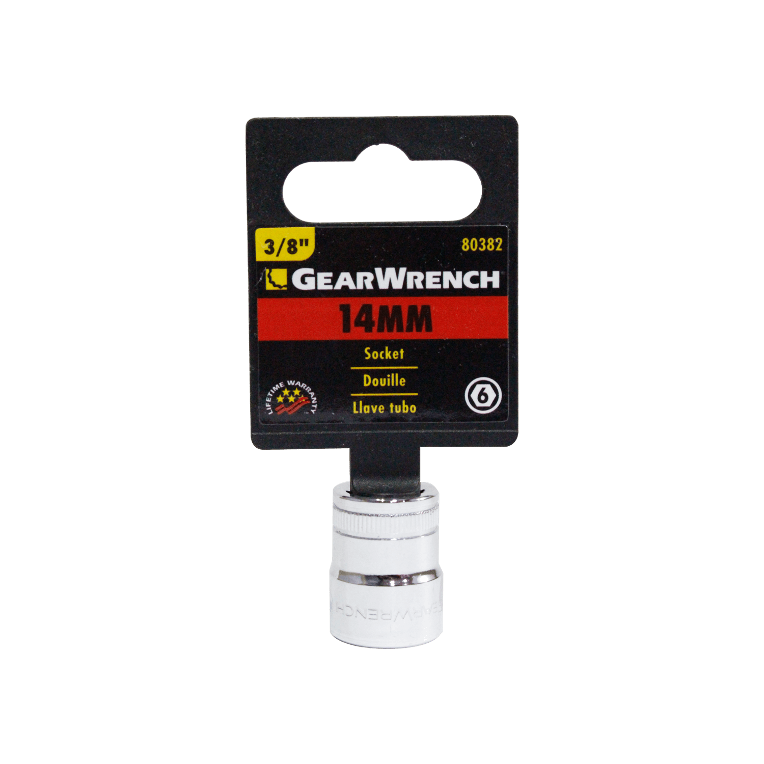 Dadosmet.6pts3/8 Gearwrench 80382 14 Mm.