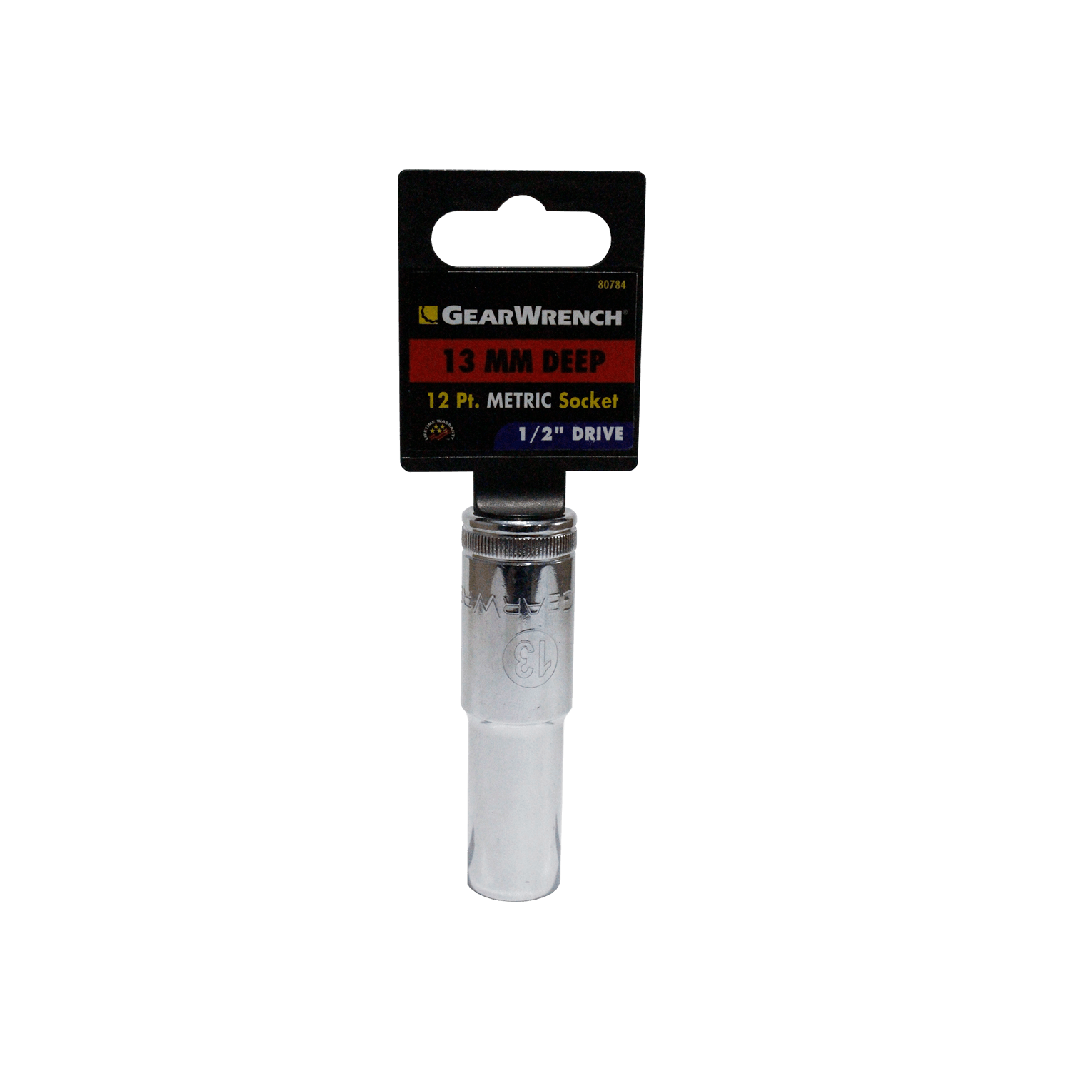 Dado1/2 12pts.largo Gearwrench 80784 13 Mm.