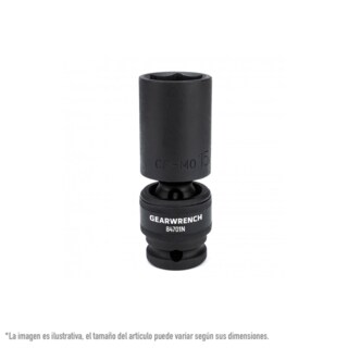 Foto 1 | Dado Imp. Largo 1/2 Plg 6 Puntas Gearwrench 84701n 15/16 Plg