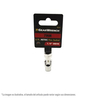 Foto 1 | Dado Flexible Mm 1/4 Plg 6 Puntas Gearwrench 80253 7 Mm