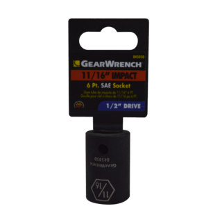 Foto 1 | Dado Imp 1/2 6pts Gearwrench 84505 11/16