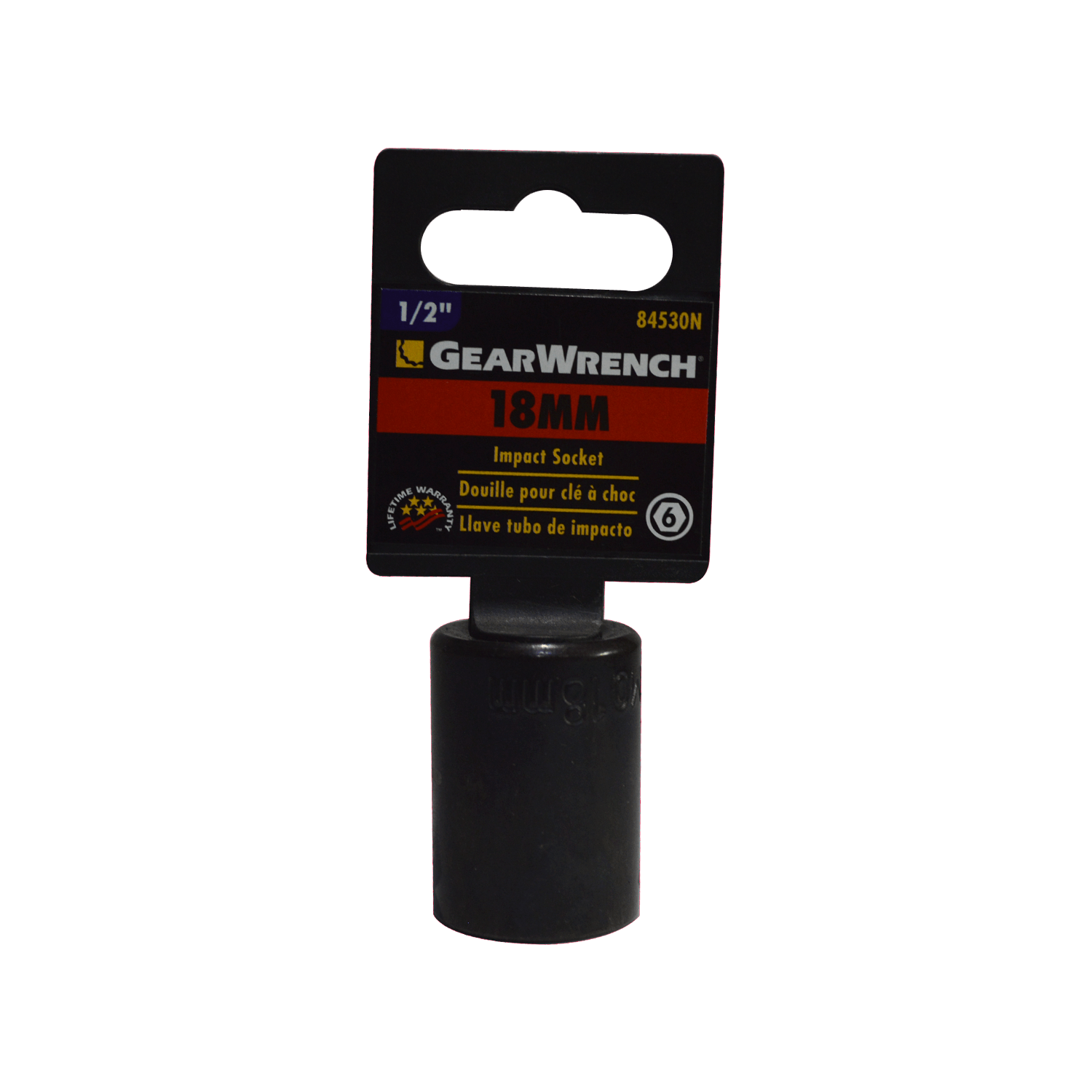 Foto 2 pulgar | Dado Imp 1/2 6pts Gearwrench 84530 18 Mm.