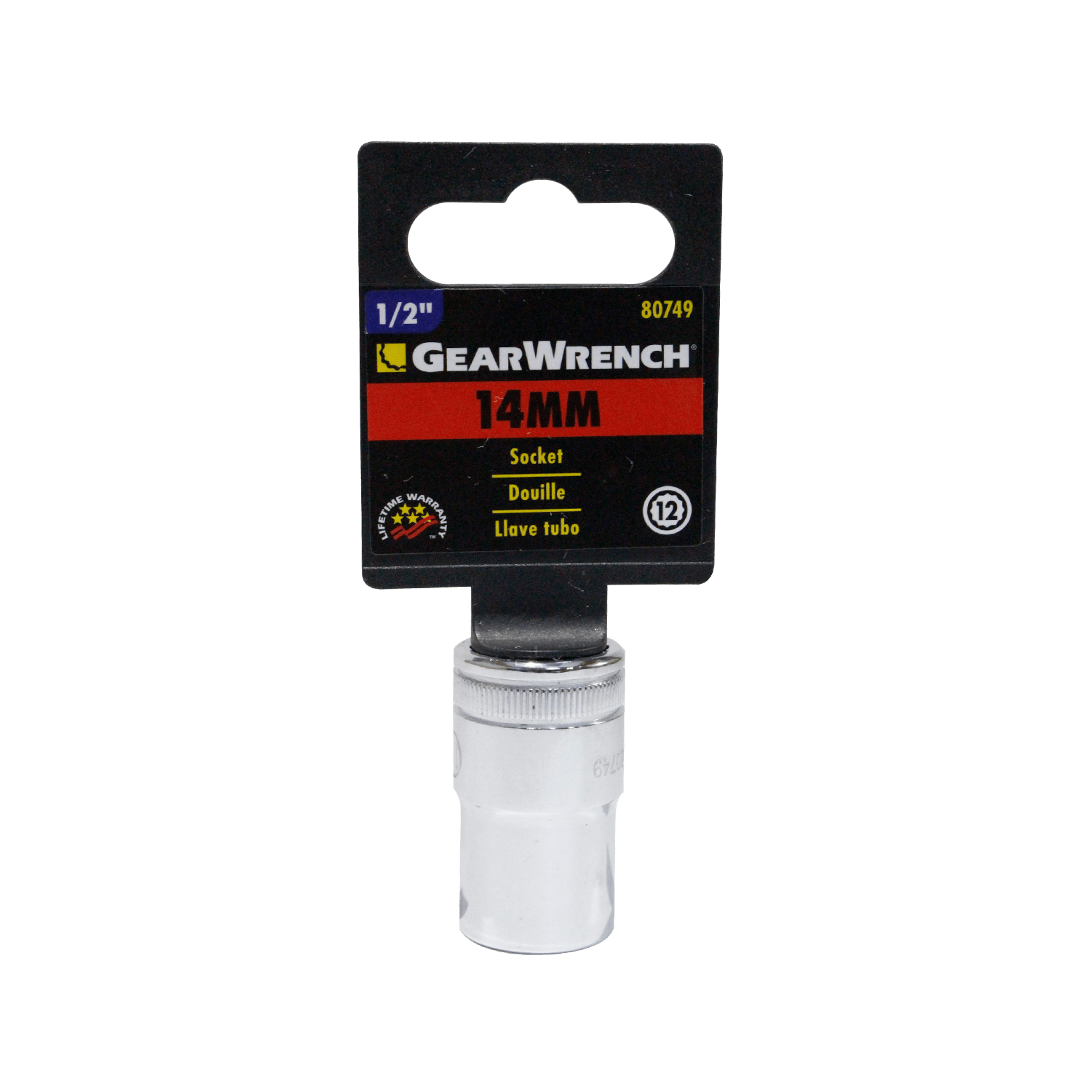 Dado1/2 12pts Gearwrench 80749 14 Mm.